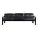 Canapé cuir 54A par Gae Aulenti pour Knoll, circa 1975