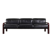 54A leather sofa by Gae Aulenti for Knoll, circa 1975