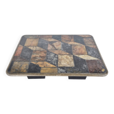 Vintage brutalist coffee table, 1970s