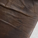 Canapé 2 places vintage moderne en cuir marron 3330 par Arne Vodder pour Fritz Hansen