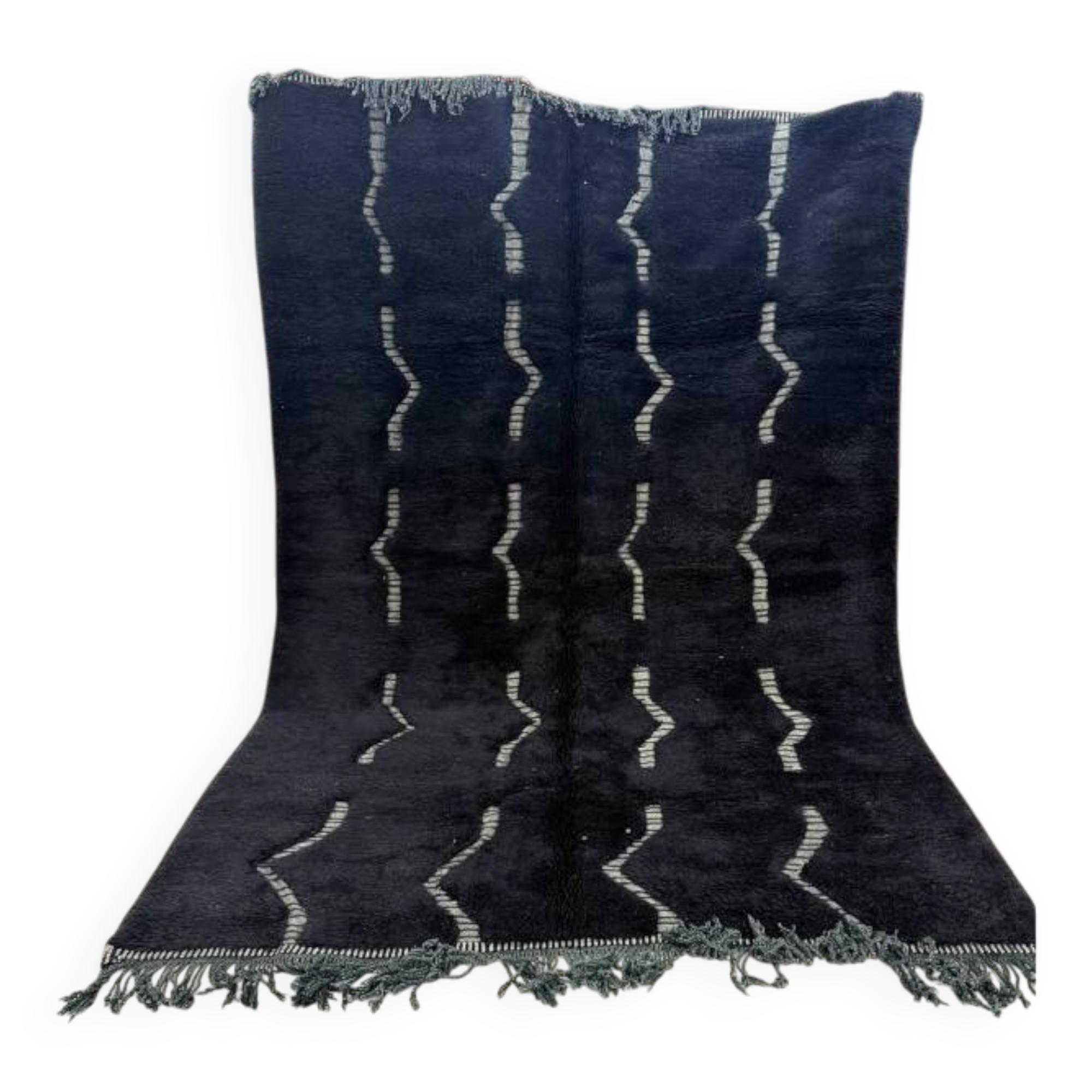 Berber handmade carpet Mrirt - M27