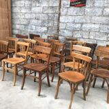 Set of 20 bentwood bistro chairs