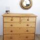 English pine dresser