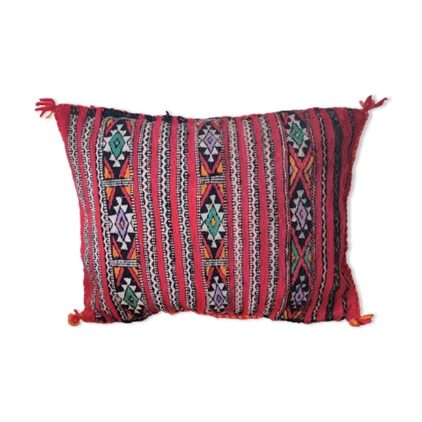 Moroccan Red Kilim Cushion