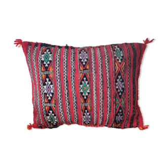 Moroccan Red Kilim Cushion