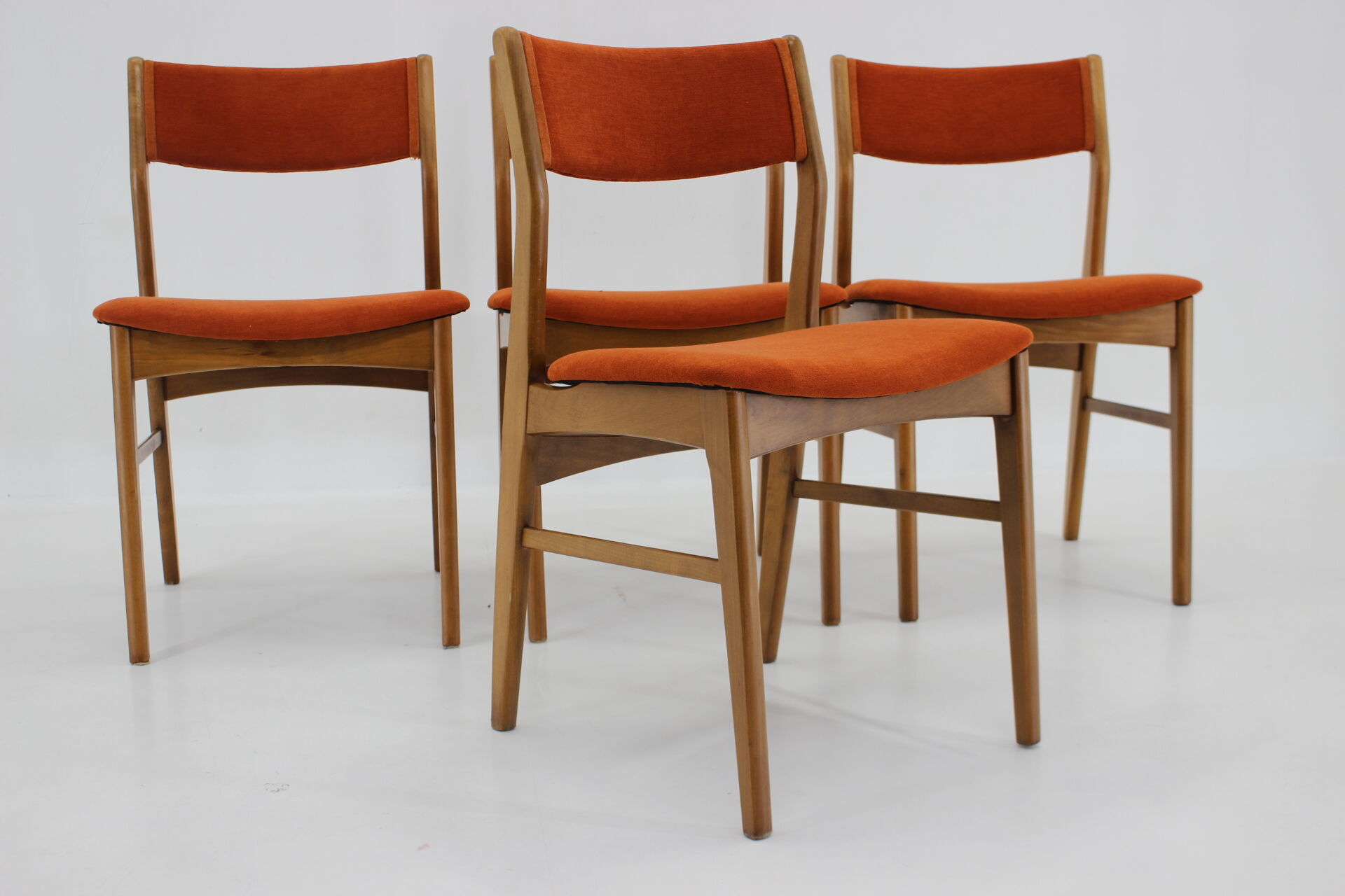 1960s Set of 4 Teak Dining Chairs, Denmark