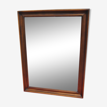 Miroir rectangulaire cadre bois 61x82cm