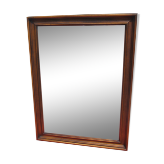 Rectangular mirror wooden frame 61x82cm