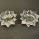 Pair of Saint-Louis cut crystal salt cellars