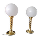 Pair of Vintage Rogo Leuchten Desk Lamps, 1970s.