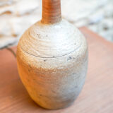 Table lamp sandstone and lampshade year 80