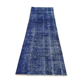 Tapis turc vintage distressed , 225 x 57 cm