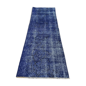 Tapis turc vintage distressed , 225 x 57 cm