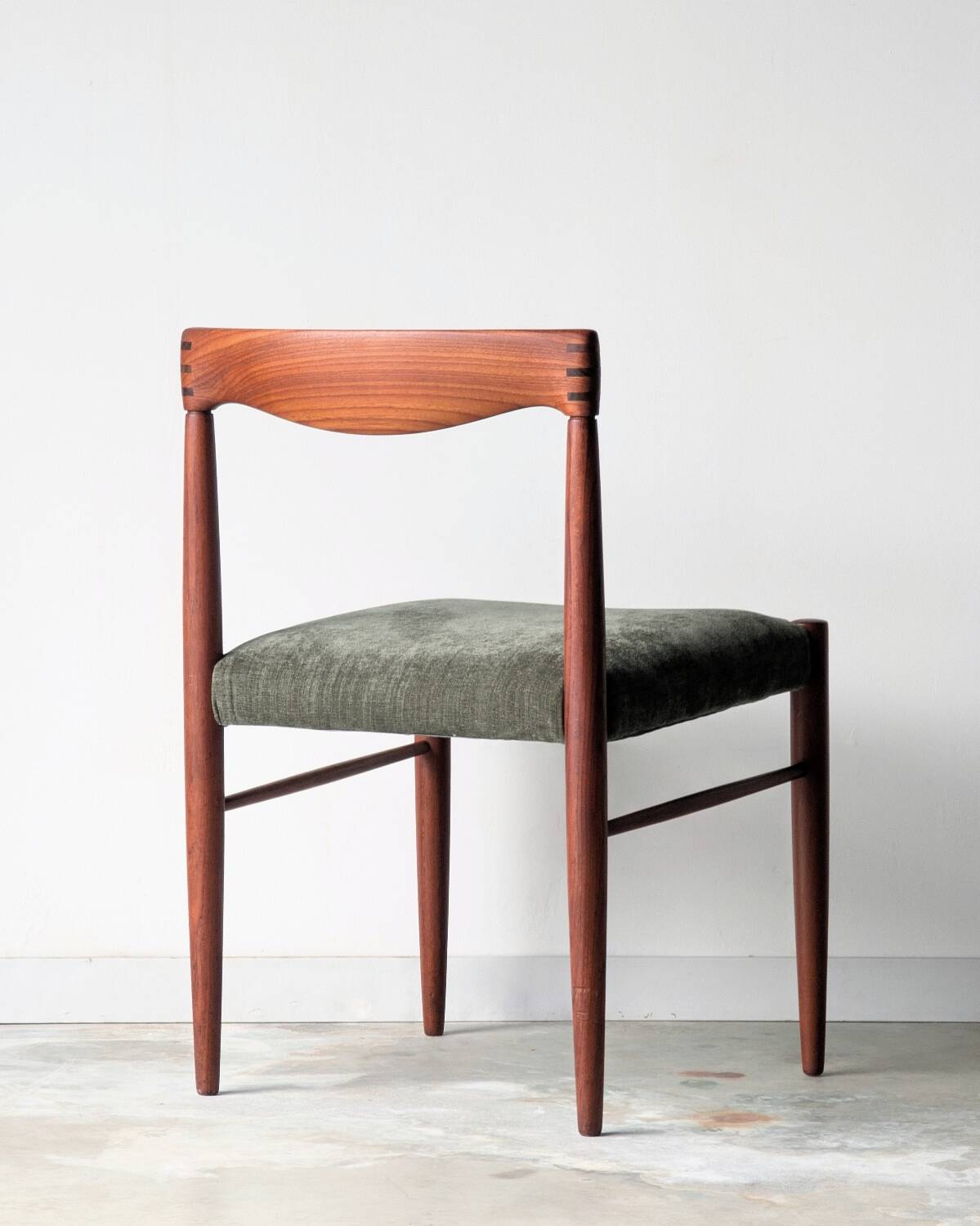 Vintage teak chair by Henry Walter Klein, Bramin edition, 1960.