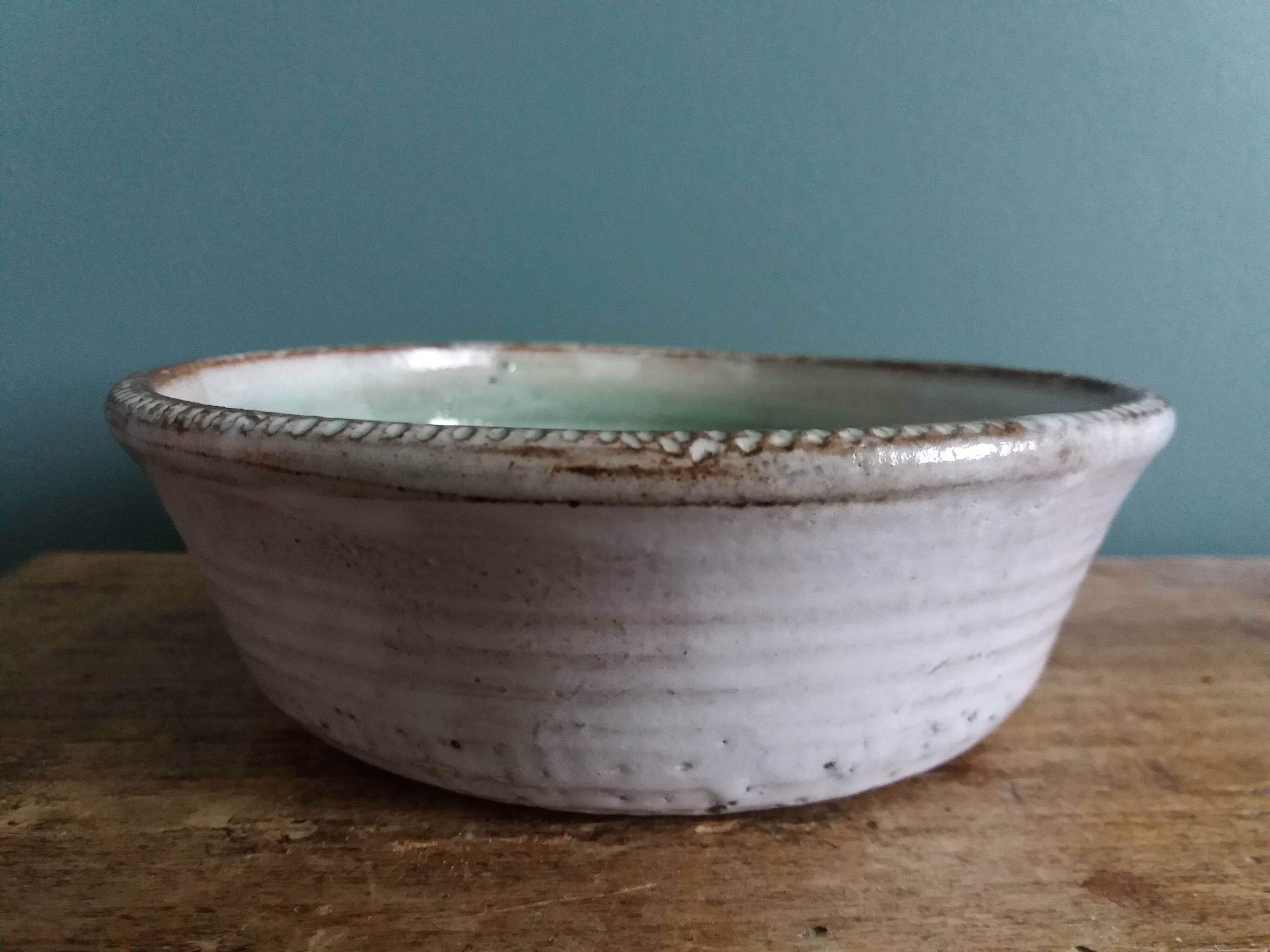 Albert Thiry Vallauris stoneware bowl