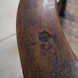 Antique solid wood armchair - Authentic rustic style