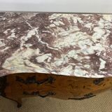 Louis XV style inlaid chest of drawers