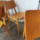 Set of 6 chairs from the 60s