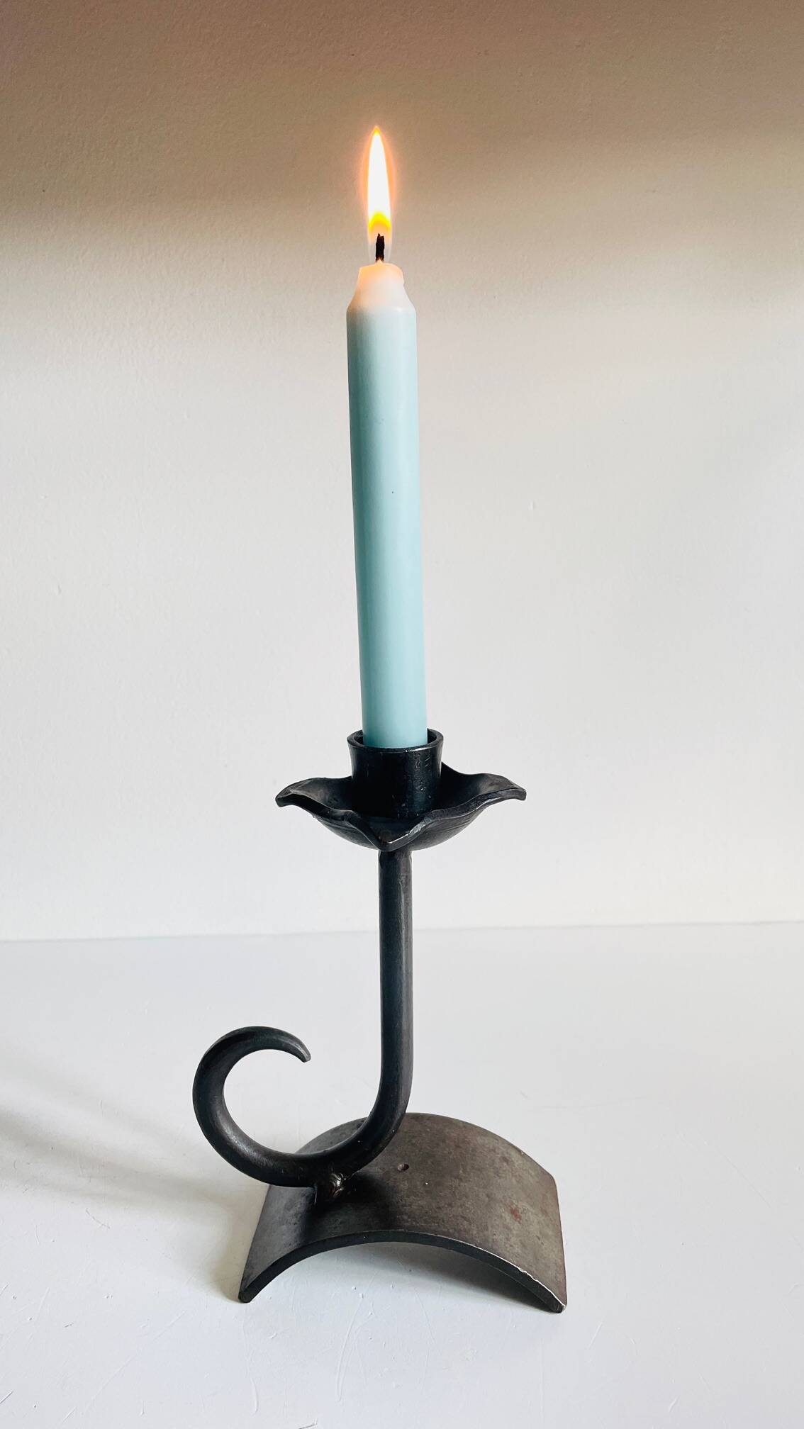 Vintage Brutalist Candle Holder