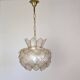 Pair of Lotus mother-of-pearl pendant lights