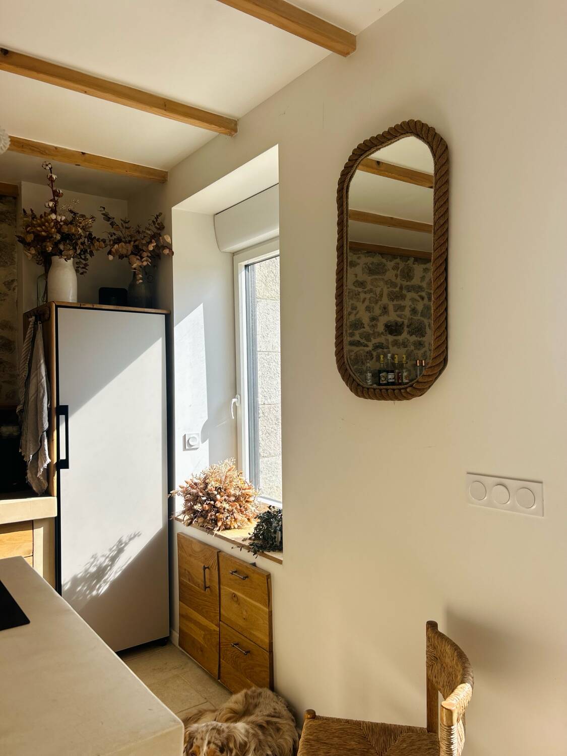 Rope mirror Audoux Minet