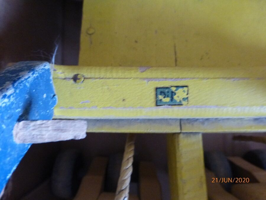 Jouet attelage en bois