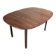 Table haute palissandre Design Scandinave "Ole Wanscher" 1950.