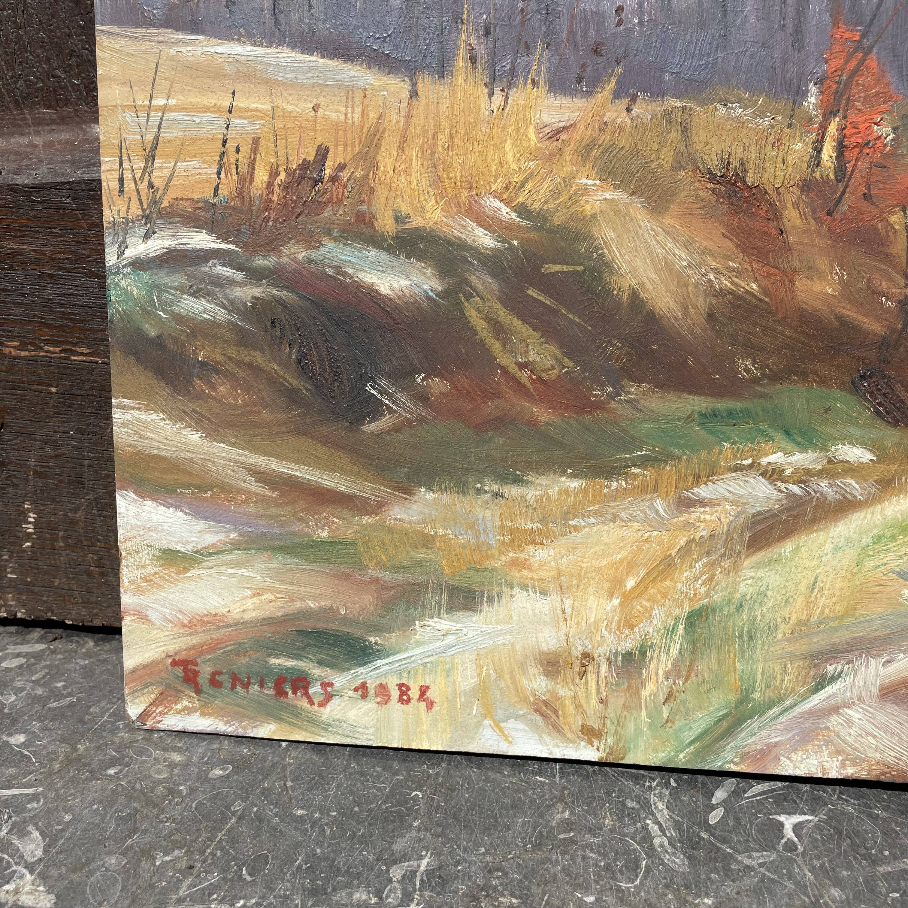 landscape painting by Tony Reniers