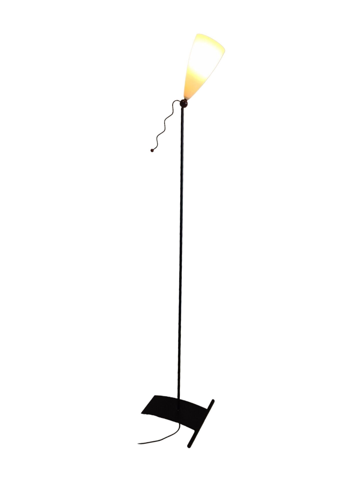 Postmodern 180 cm floorlamp 1990s dutch design herda