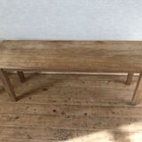 Paire de banc en bois chêne