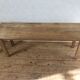 Paire de banc en bois chêne