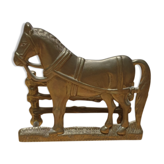 Brass letter holder