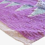 Purple Berber Rug - 303 x 200 cm