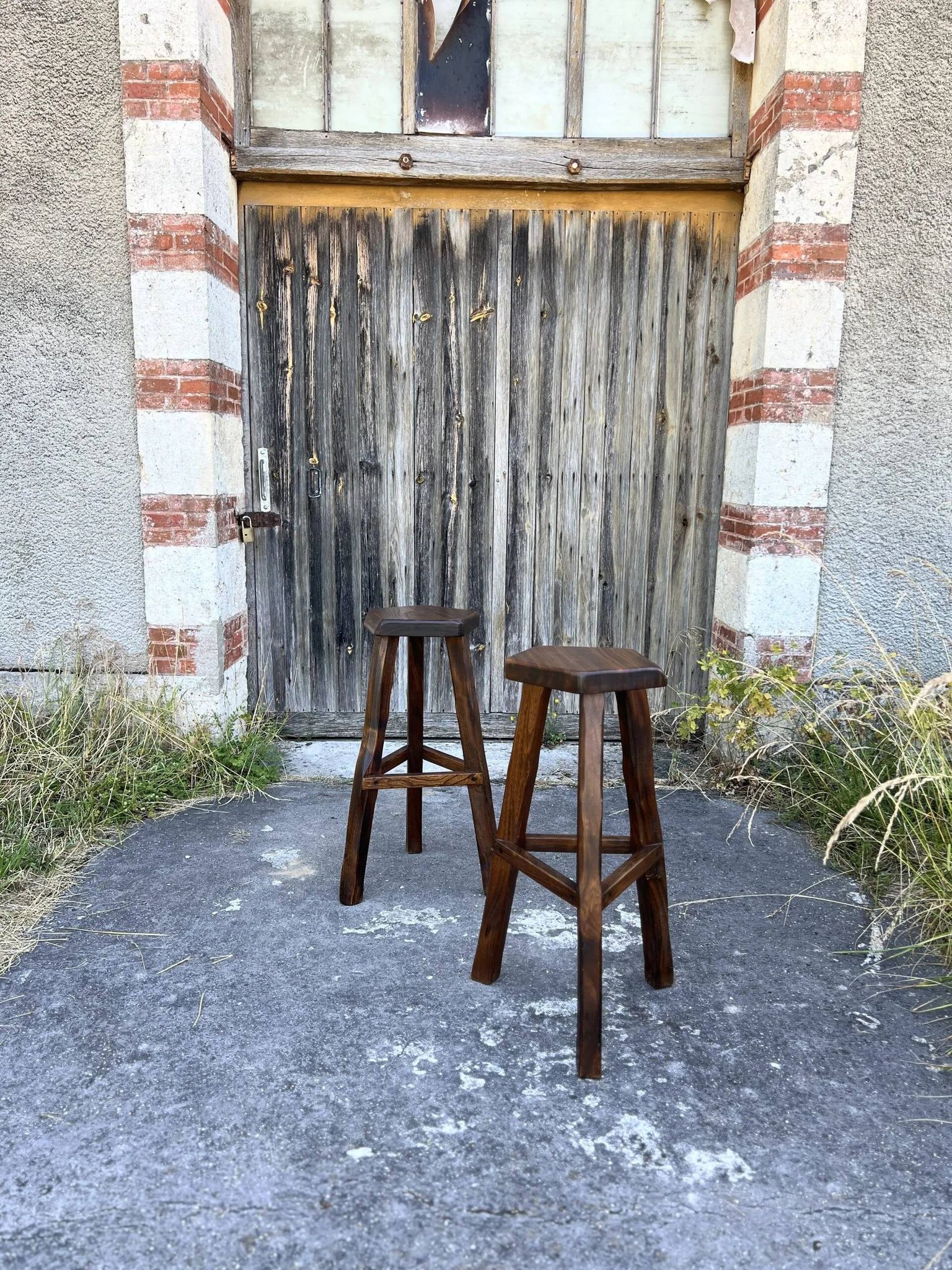 Paire de tabourets de bar Aranjou