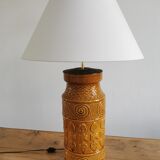 Ceramic lamp Scheurich circa 50s