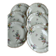 6 dessert plates Bernardaud Bengali model