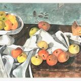 Modernist watercolor painting 1970