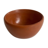 Terracotta bowl in tadelakt