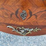 Armoire ancien meuble télé style Louis XV