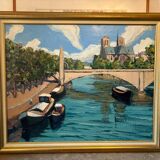 The Seine and Notre Dame de Paris