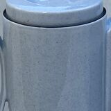 Théière ancienne en céramique moucheté