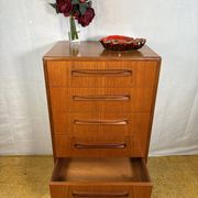 Mid-Century Retro Vintage Teak Tallboy Chest of Drawers by G Plan – Fresco