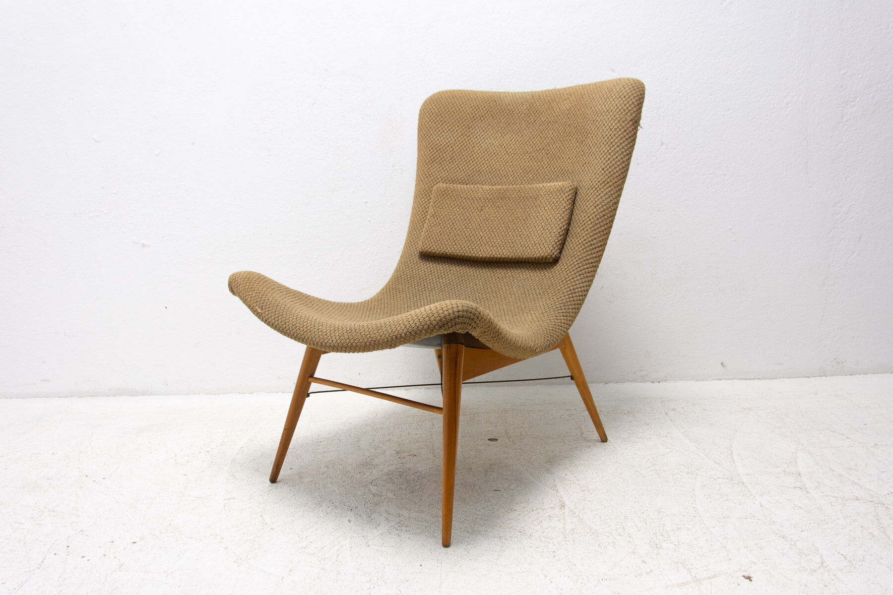Mid-century television chair by Miroslav Navratil, 1950´s