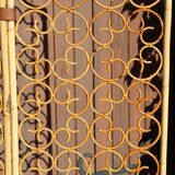 Italian rattan screen