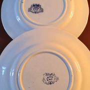 12 plates model "Canton" B and F