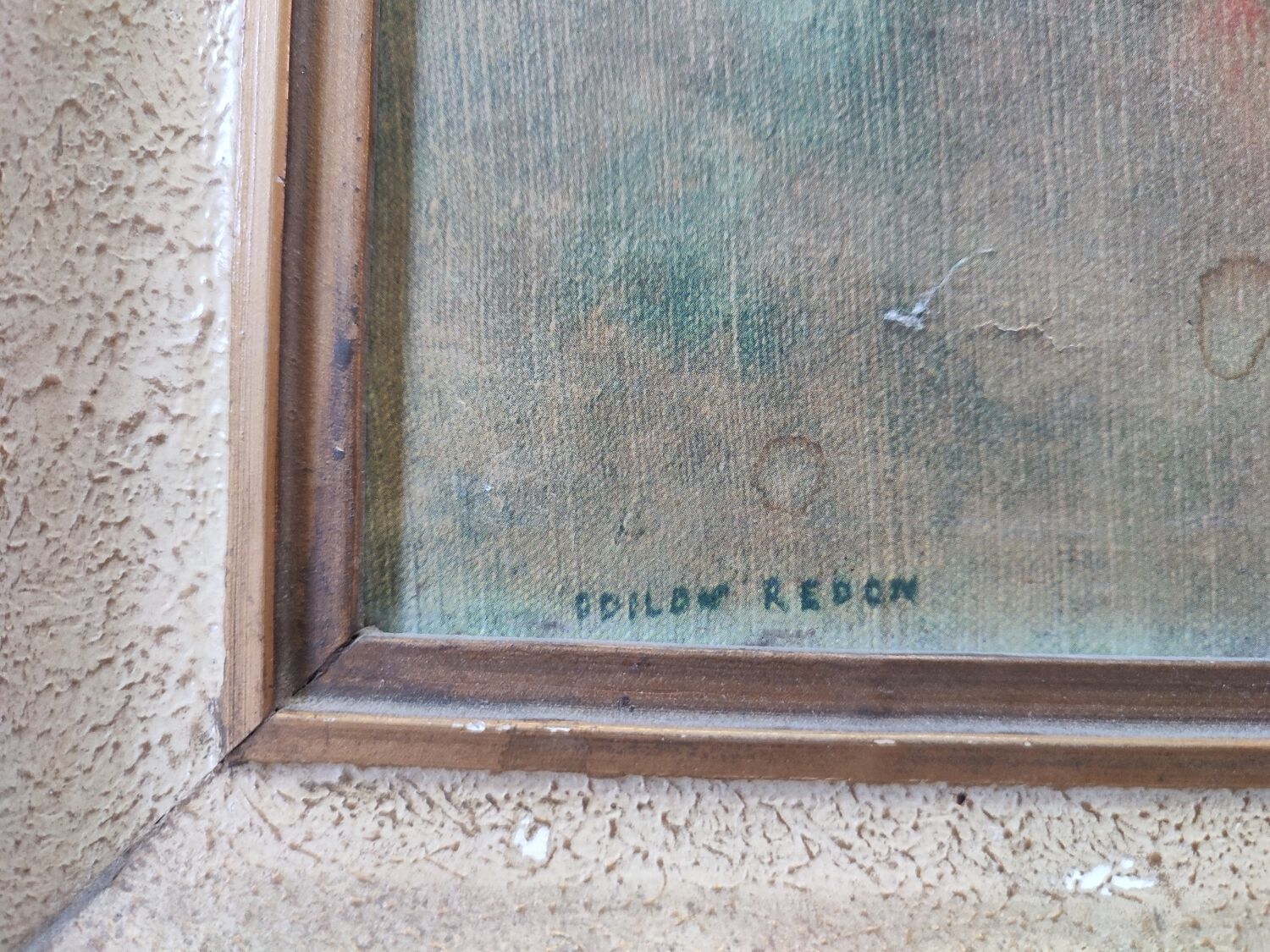 Peinture Odilon Redon " Flowers in a vase"