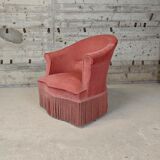 Powder pink armchair