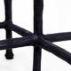 Scandinavian black metal candlestick