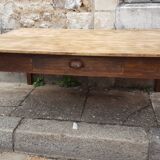 Table basse table de ferme brute