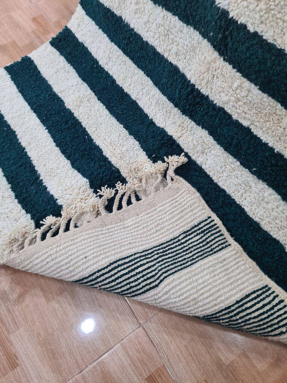 Handmade natural Berber rug 2.5x1.5 m